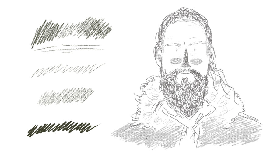 Pinceles Grafito – Sketch para&nbsp;Photoshop