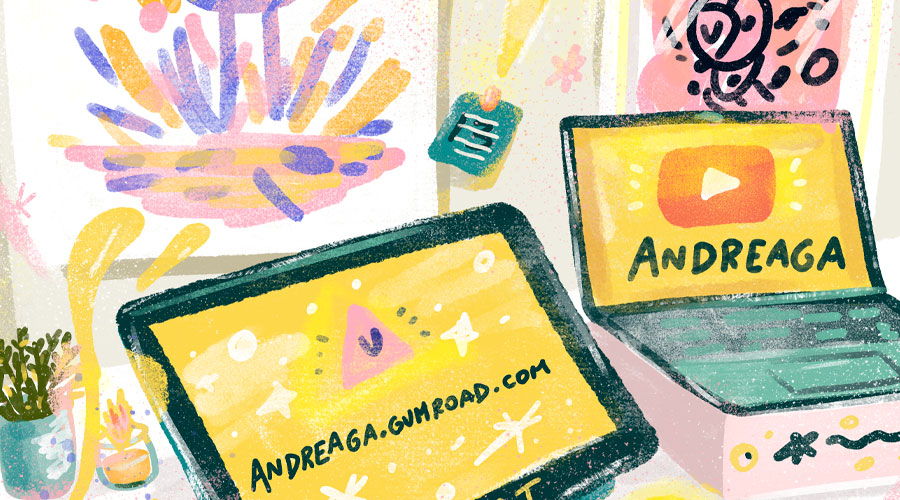 Videos Gratis sobre Ilustración digital, negocio para artistas, tabletas gráficas, ejercicios y mucho&nbsp;más